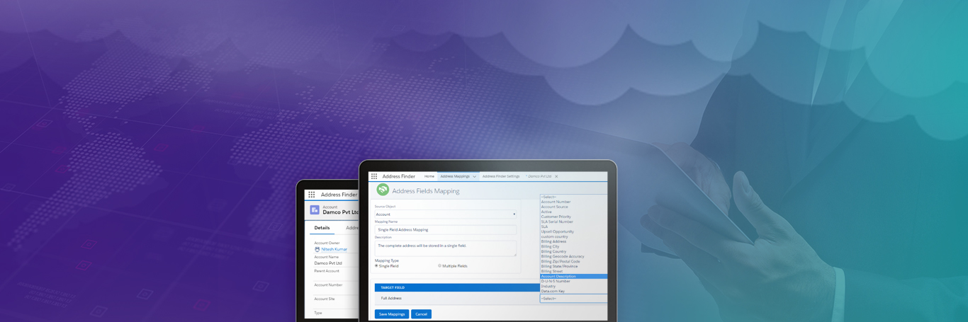 Backed Address Search Solution