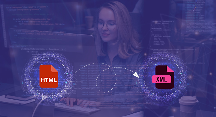 convert html to xml